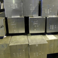 Квадрат дюралевый 50 мм. Д16Т, матовый
